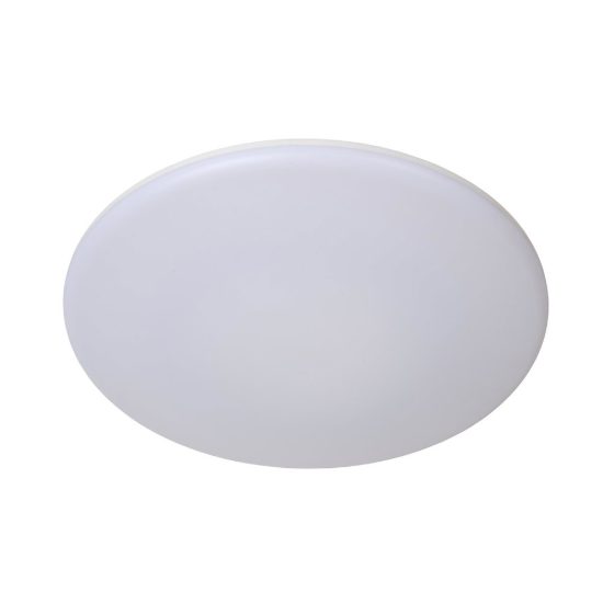 Plafoniera rotonda per bagno moderna bianco opalino led 36w cct 3000k 4000k 6500k ip44