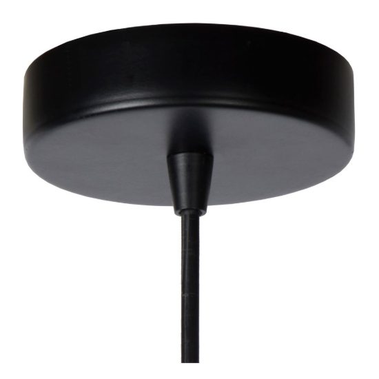Lampadario a sospensione quadrato per soggiorno contemporaneo nero oro