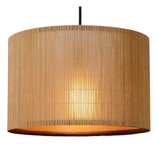Lampadario a sospensione con 3 pendenti per soggiorno moderno naturale nero