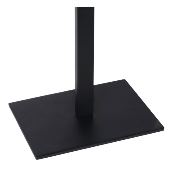 Lampada da tavolo a cilindro per soggiorno moderna naturale nero