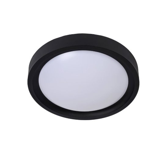 Plafoniera rotonda moderna nero