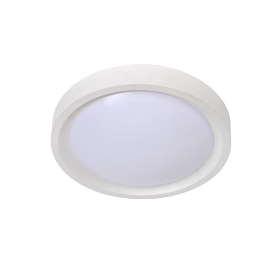 Plafoniera rotonda moderna bianco