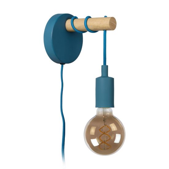 Applique moderna blu naturale