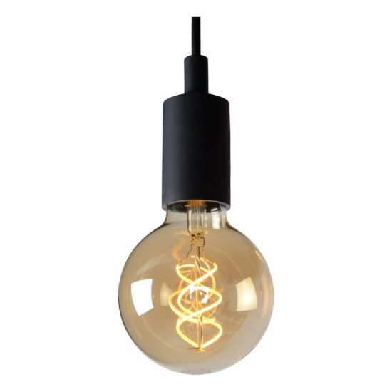 Lampadario a sospensione con 7 pendenti per soggiorno moderno nero