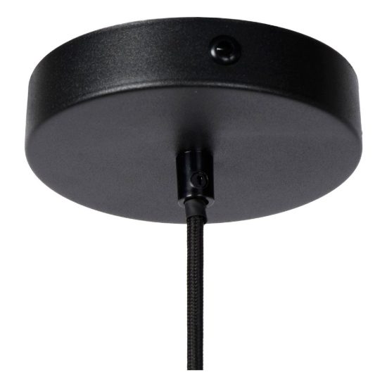Lampada a sospensione per soggiorno contemporanea oro nero