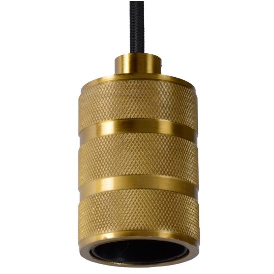 Lampada a sospensione per soggiorno contemporanea oro nero