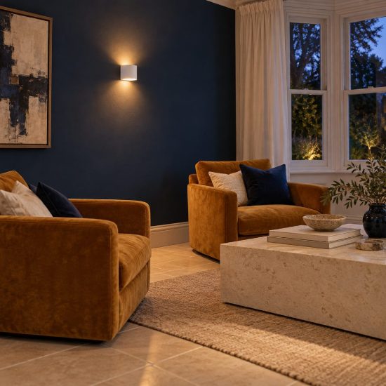 Applique curva per salotto moderna bianco led 3,5w 2700k