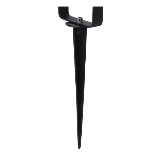 Faretto da giardino con picchetto moderno nero ip65