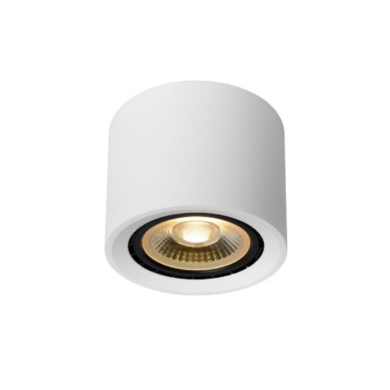 Faretto da soffitto per salotto moderno bianco led 12w dim to warm 2200k 3000k
