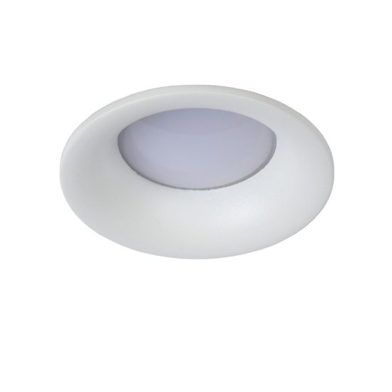 Faretto da incasso per cartongesso per bagno moderno rotondo bianco ip44