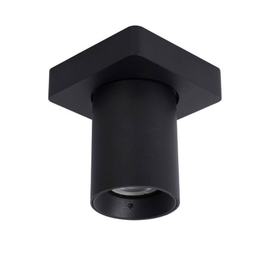Faretto da soffitto per soggiorno orientabile moderno nero led 5w dim to warm 2200k 3000k