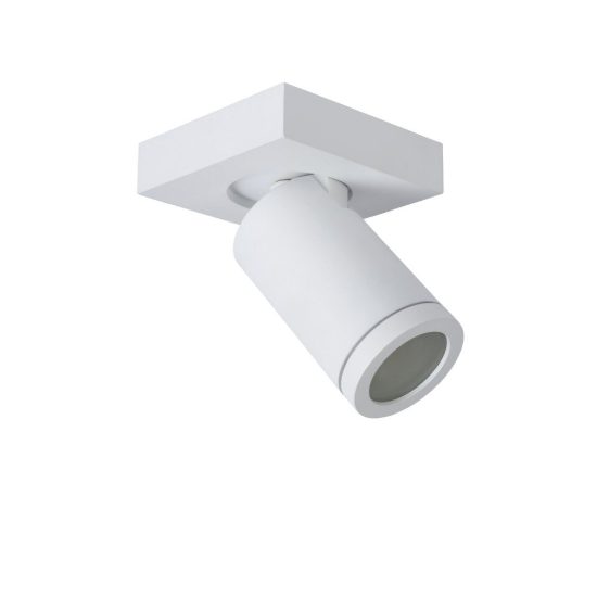 Faretto da soffitto per bagno orientabile moderno bianco led 5w dim to warm 2200k 3000k ip44