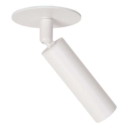 Faretto da soffitto a tubo per salotto orientabile moderno bianco