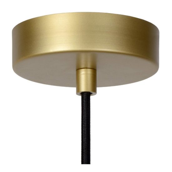 Lampadario a sospensione a cilindro per sala da pranzo contemporaneo rosa oro