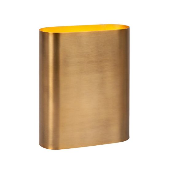 Applique 2 luci ovale per sala da pranzo moderna oro