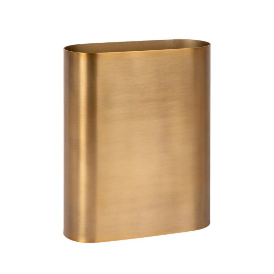 Applique 2 luci ovale per sala da pranzo moderna oro