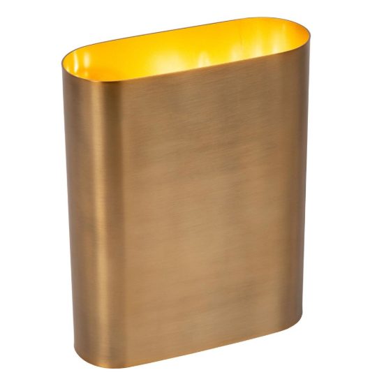 Applique 2 luci ovale per sala da pranzo moderna oro