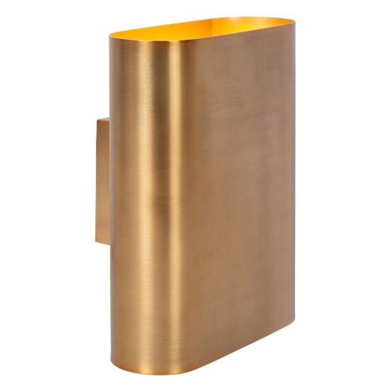 Applique 2 luci ovale per sala da pranzo moderna oro