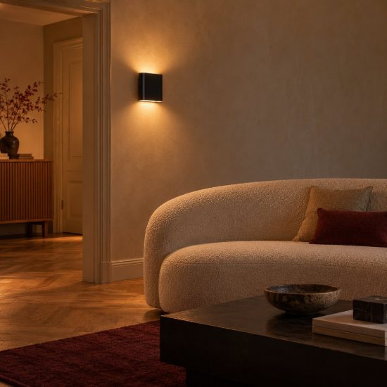Applique 2 luci ovale per soggiorno moderna nero oro