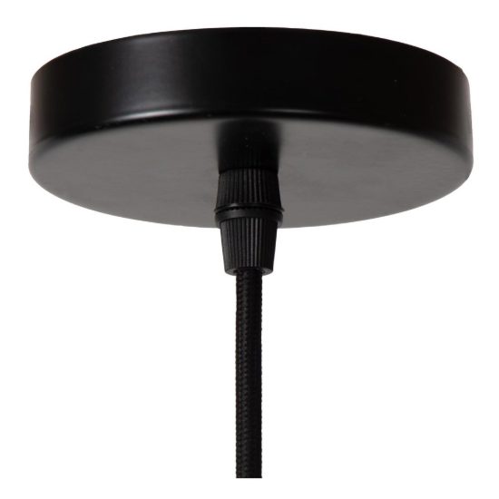 Lampadario a sospensione a sfera per sala da pranzo contemporaneo bianco nero