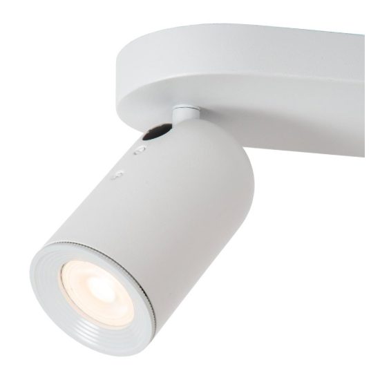 Plafoniera con 4 faretti orientabili moderna bianco
