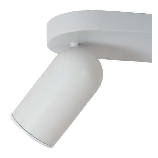Plafoniera con 4 faretti orientabili moderna bianco