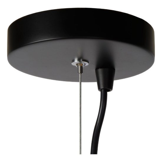 Lampadario a sospensione 10 luci per soggiorno moderno nero