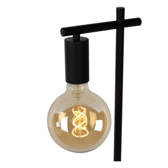 Lampada da tavolo per soggiorno moderna nero