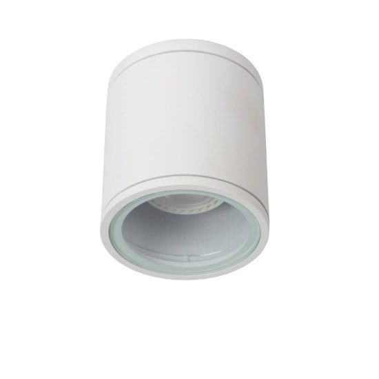 Faretto da soffitto cilindrico per bagno moderno bianco ip65