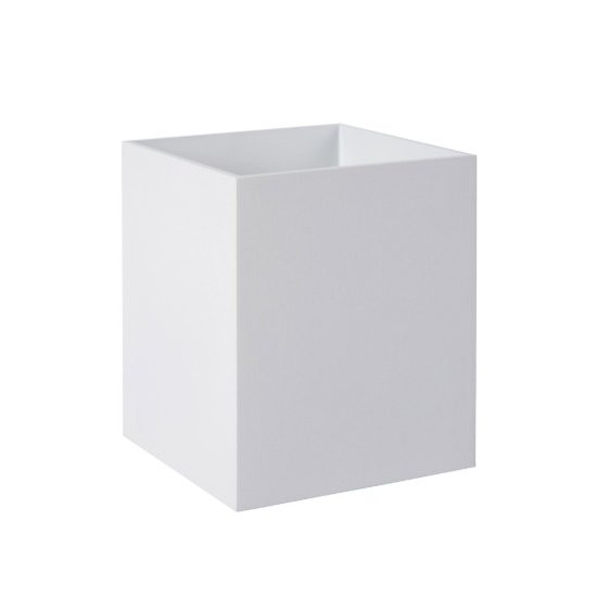 Applique a cubo per salotto moderna bianco