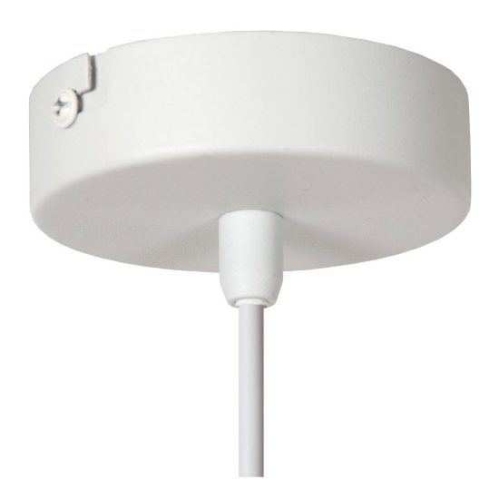 Lampadario a sospensione piccolo per salotto moderno bianco