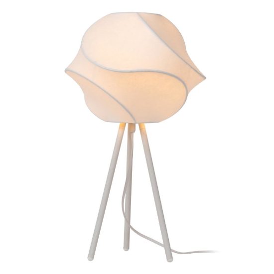 Lampada da tavolo per salotto moderna bianco