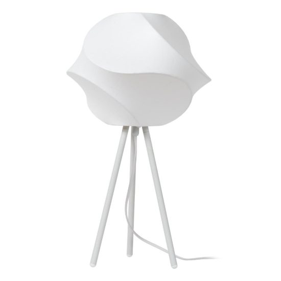 Lampada da tavolo per salotto moderna bianco