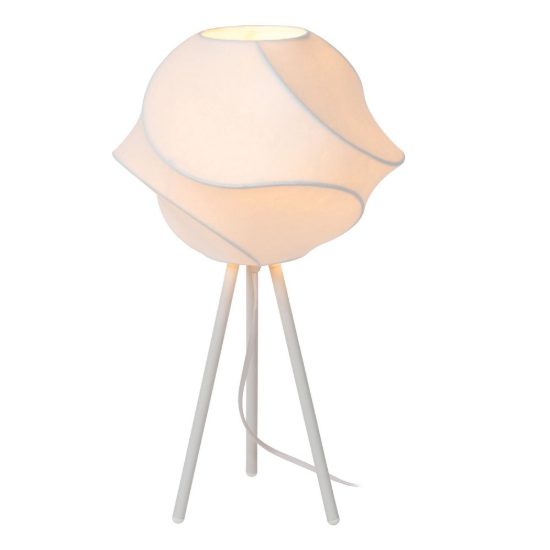 Lampada da tavolo per salotto moderna bianco