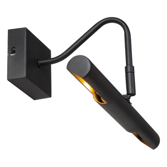 Applique per quadri lineare 2 luci moderna nero