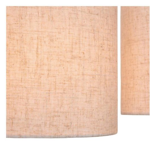 Lampadario a barra lineare per sala da pranzo moderno crema nero