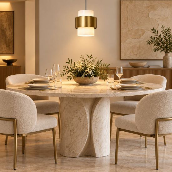 Lampada a sospensione a cilindro per sala da pranzo contemporanea oro opalino