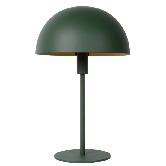 Lampada da tavolo a cupola per soggiorno contemporanea verde