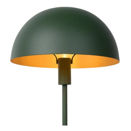 Lampada da tavolo a cupola per soggiorno contemporanea verde