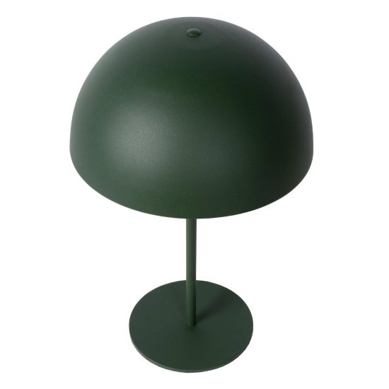 Lampada da tavolo a cupola per soggiorno contemporanea verde