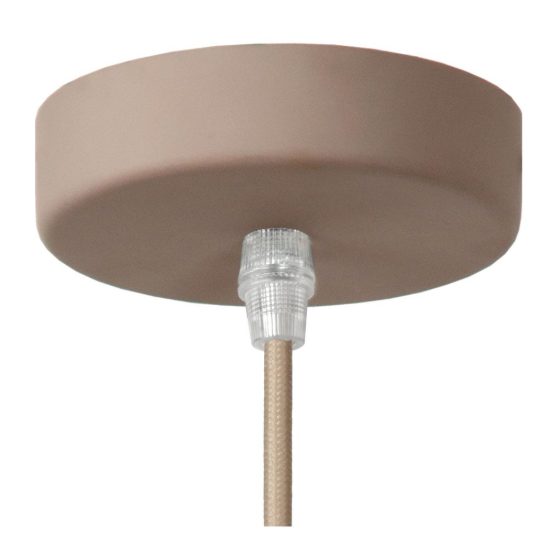 Lampadario a sospensione esagonale per cameretta moderno tortora