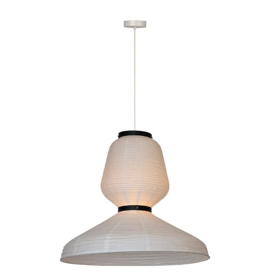Lampadario a sospensione per sala da pranzo moderno bianco