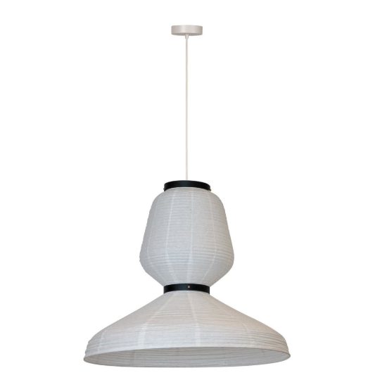 Lampadario a sospensione per sala da pranzo moderno bianco