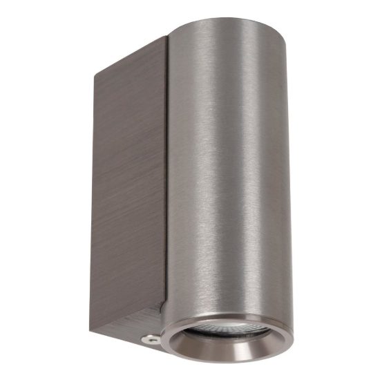 Applique a cilindro per sala da pranzo moderna grigio ferro