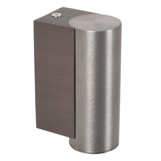 Applique a cilindro per sala da pranzo moderna grigio ferro