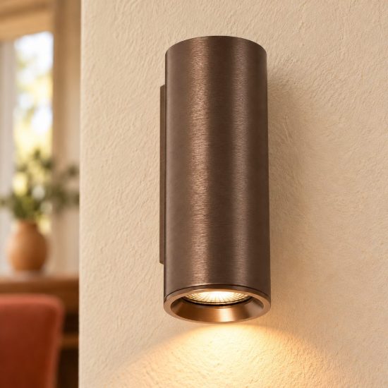 Applique a cilindro per salotto moderna caffe