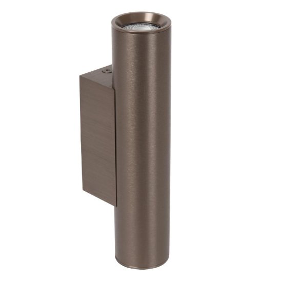 Applique 2 luci a cilindro per salotto moderna caffe
