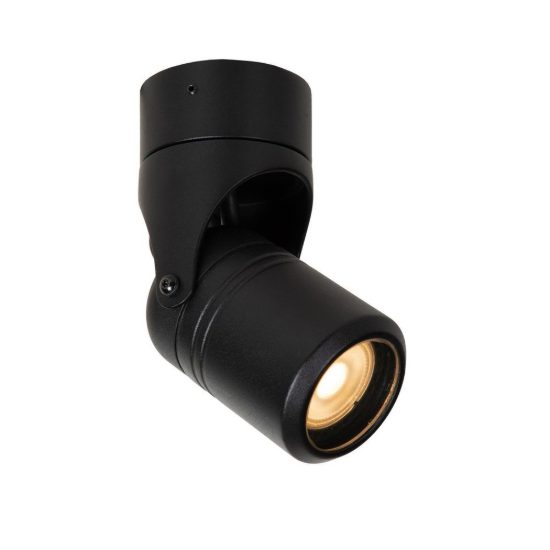 Faretto da soffitto per esterno moderno nero ip44