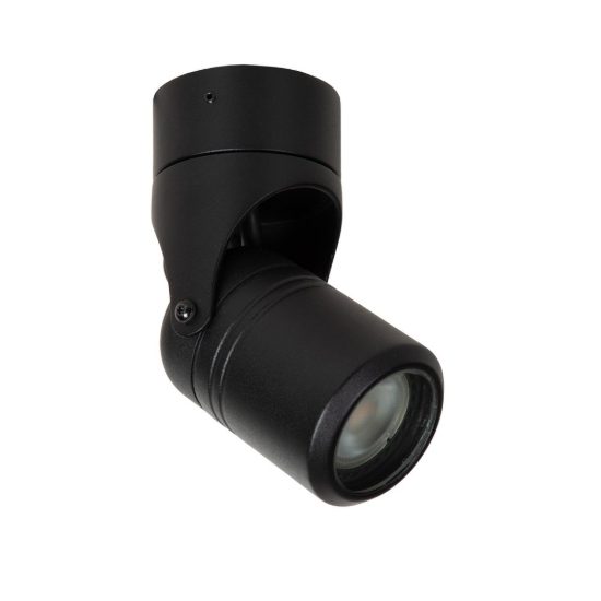 Faretto da soffitto per esterno moderno nero ip44