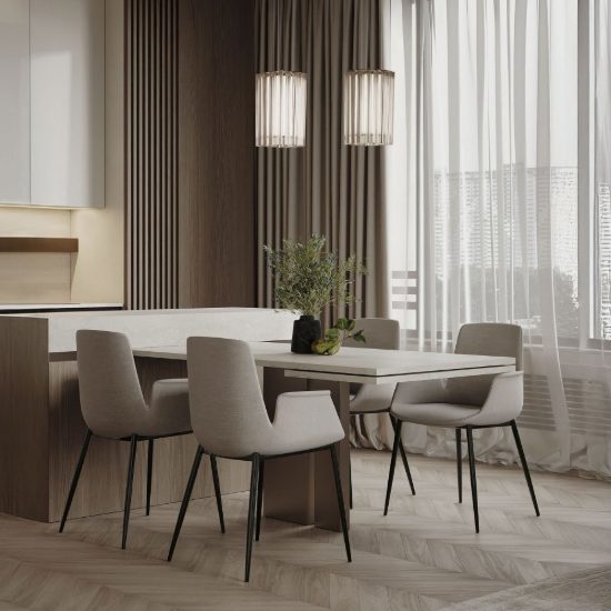 Lampada a sospensione led 11w 3000k dimmerabile per cucina contemporanea ottone anticato